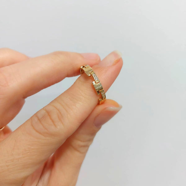 Пръстен Тити, 1.59 гр. Размер 55