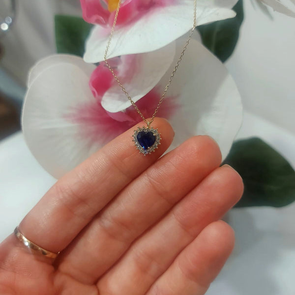 Колие Сърцето на океана, мини, 1.97 гр