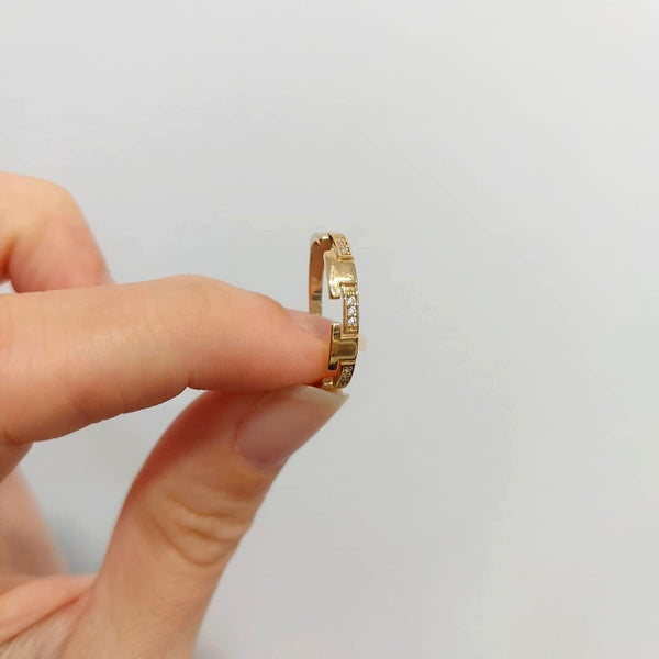 Пръстен Тити, 1.59 гр. Размер 55