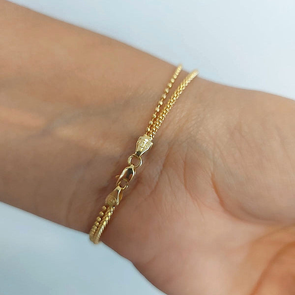 Гривна Селин, Италия, 3.37 гр. 19 см.